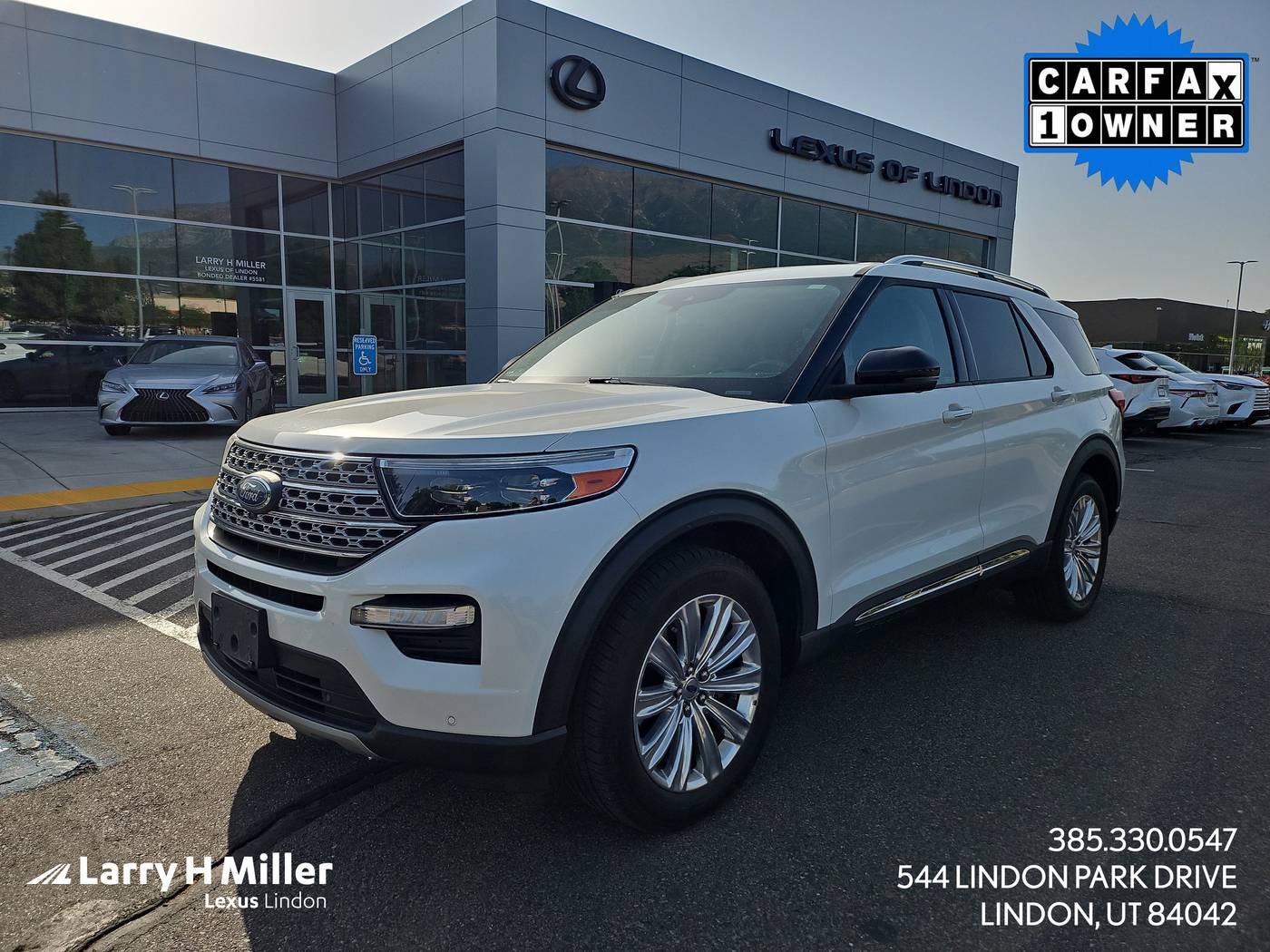 2020 Ford Explorer Limited — SUV — 58,054 mi — Lindon, UT