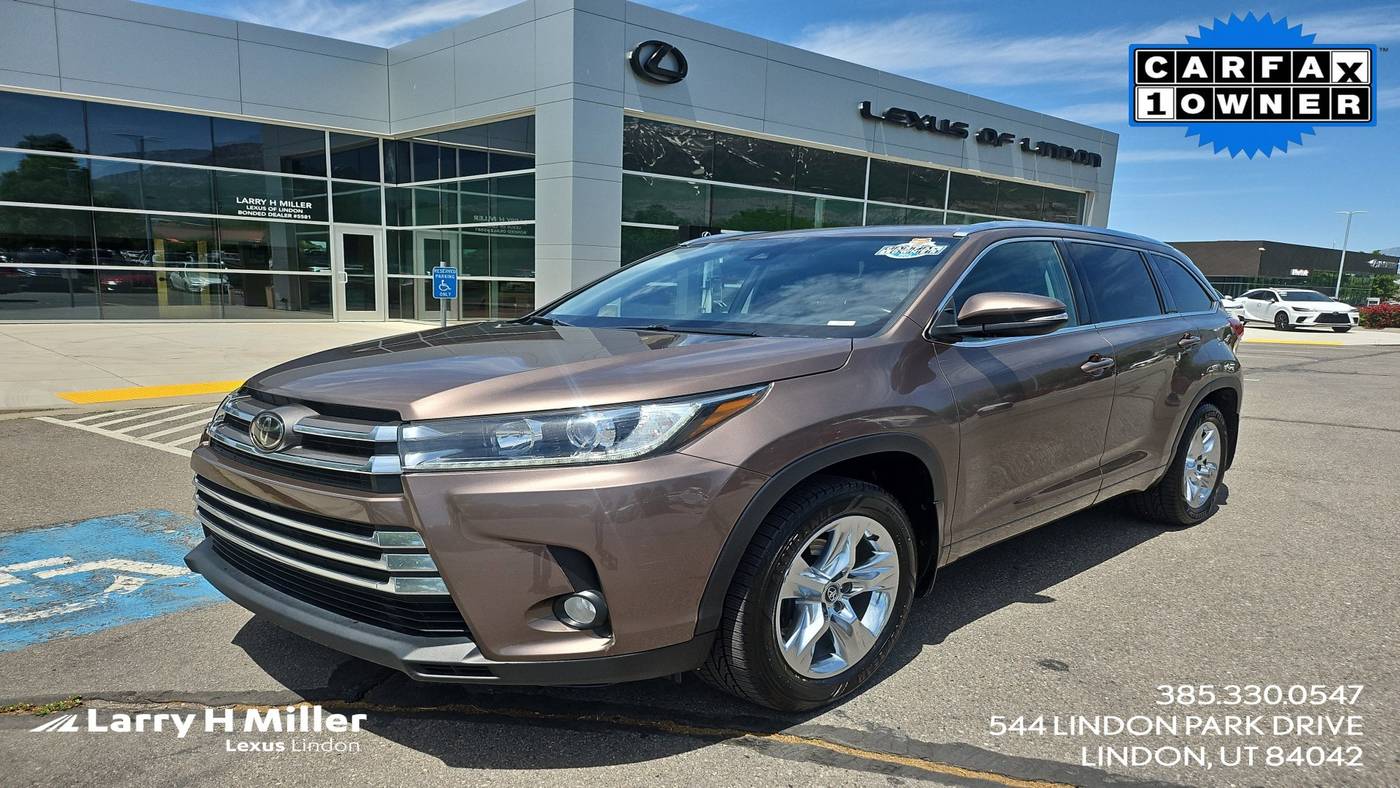 2018 Toyota Highlander Limited — SUV — 114,670 mi — Lindon, UT