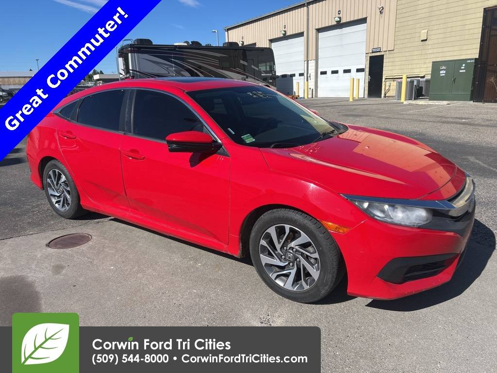 2017 Honda Civic EX — Sedan — 121,517 mi — Pasco, WA