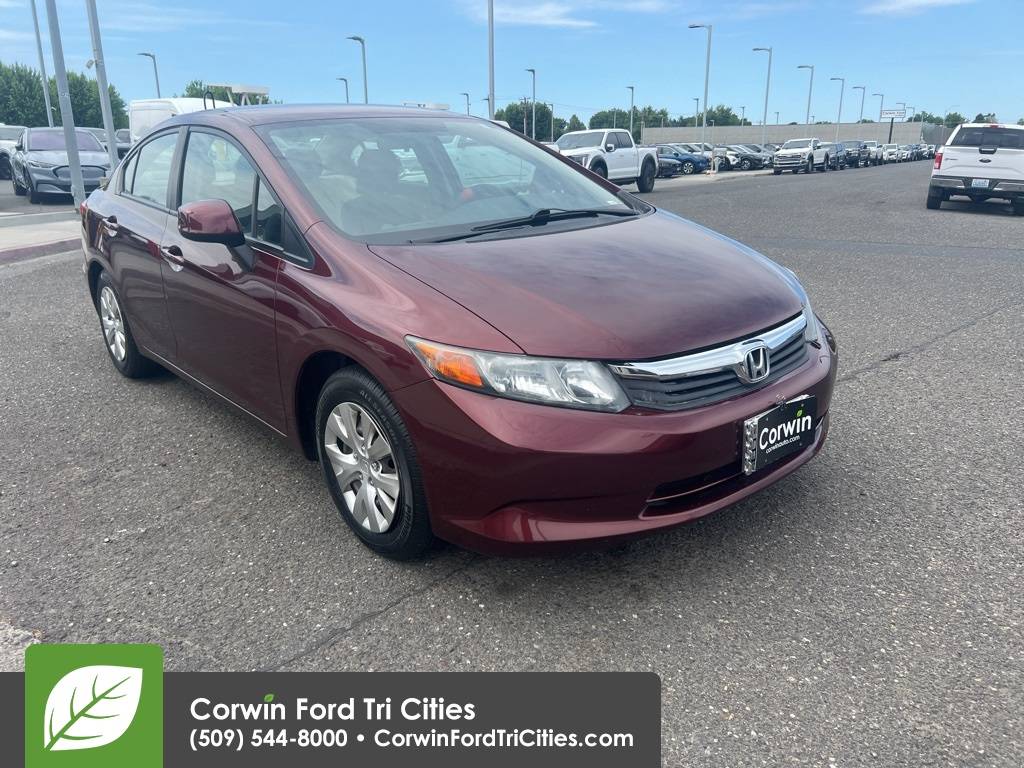 2012 Honda Civic LX — Sedan — 100,004 mi — Pasco, WA