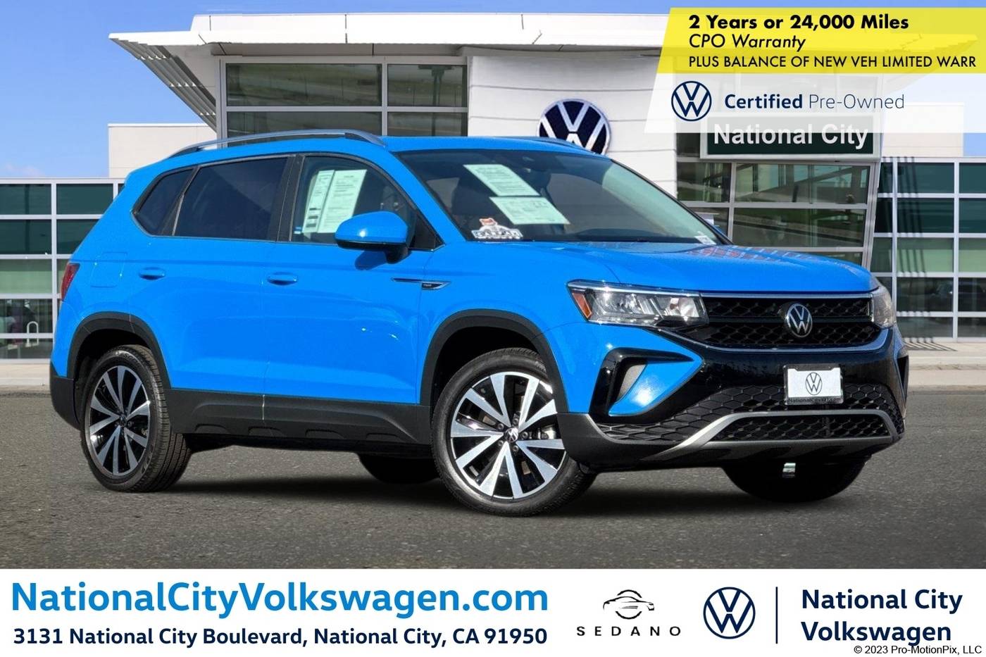 2022 Volkswagen Taos SE — SUV — 17,685 mi — National City, CA
