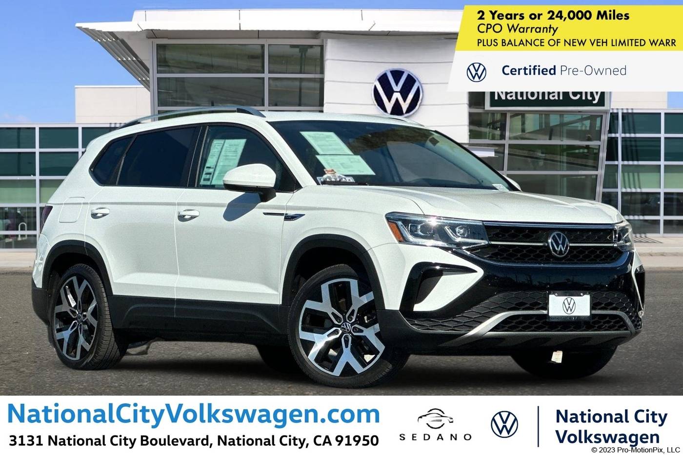 2022 Volkswagen Taos SEL — SUV — 27,753 mi — National City, CA