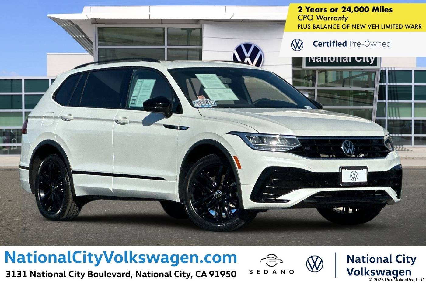 2022 Volkswagen Tiguan SE R-Line Black — SUV — 47,535 mi — National City, CA