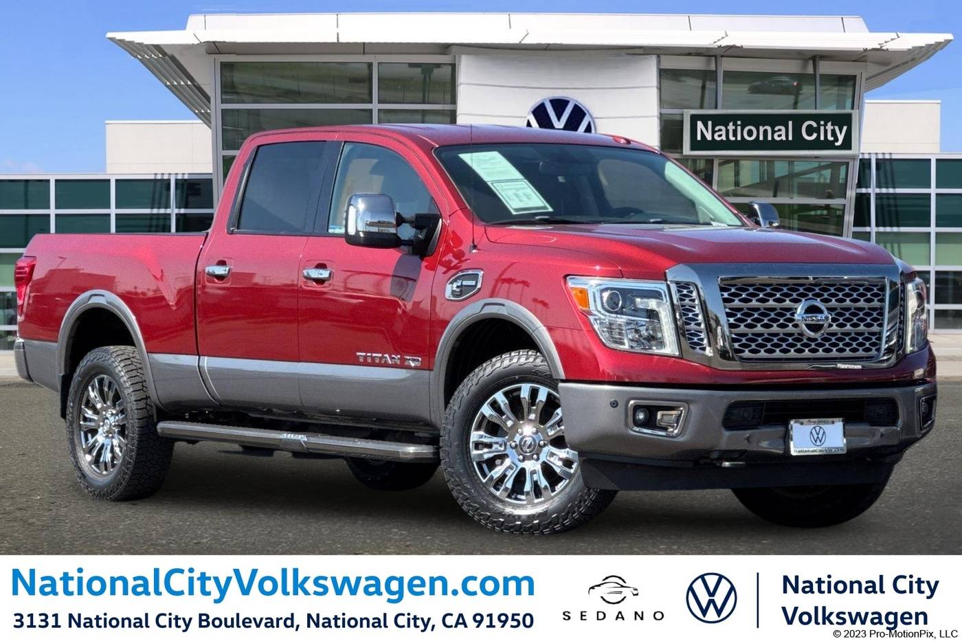 2017 Nissan Titan XD Platinum Reserve — Pickup Truck — 53,880 mi — National City, CA