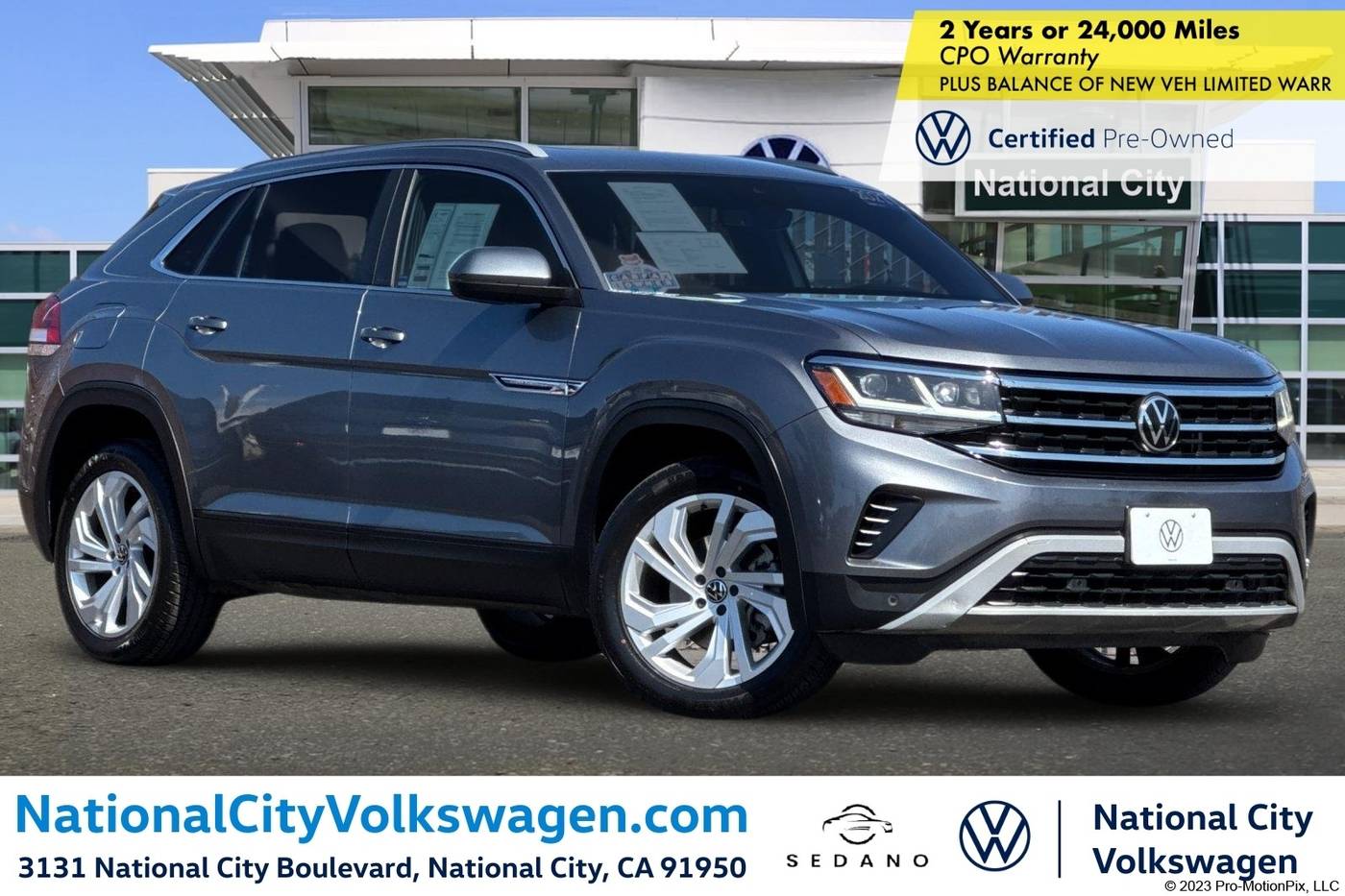 2021 Volkswagen Atlas Cross Sport SEL — SUV — 53,853 mi — National City, CA
