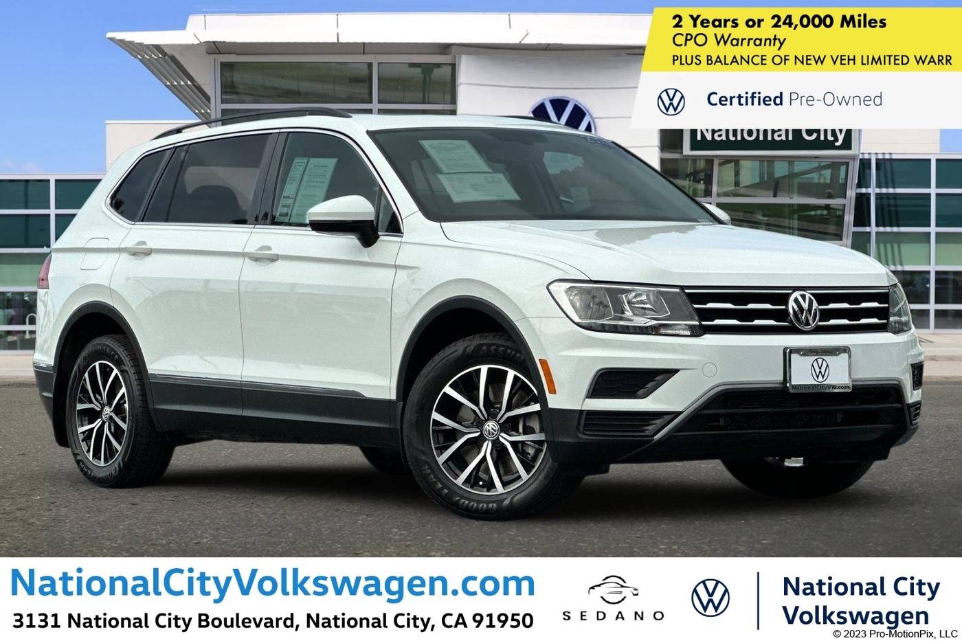 2021 Volkswagen Tiguan SE — SUV — 50,545 mi — National City, CA