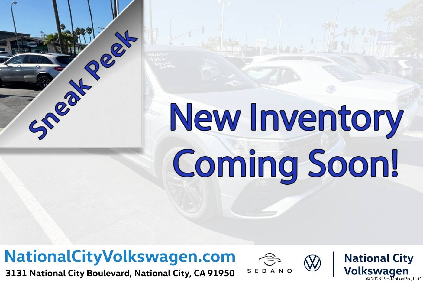 2022 Volkswagen Tiguan SE R-Line Black — SUV — 40,874 mi — National City, CA