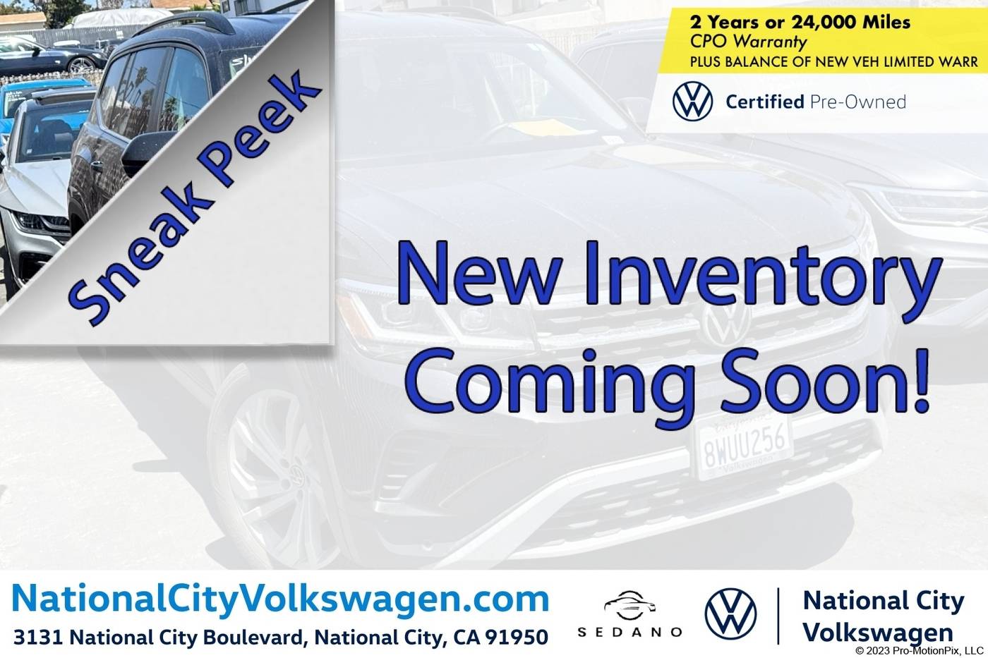 2021 Volkswagen Atlas SE with Technology — SUV — 61,420 mi — National City, CA