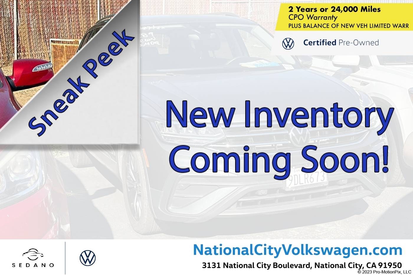 2023 Volkswagen Tiguan SE — SUV — 34,016 mi — National City, CA