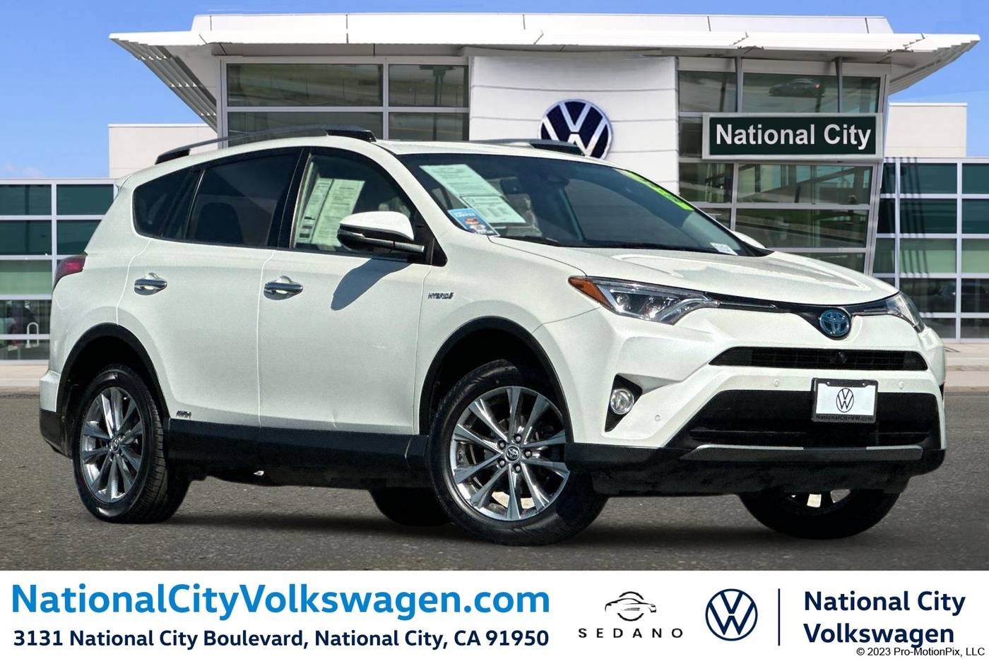 2017 Toyota RAV4 Hybrid Limited — SUV — 71,397 mi — National City, CA