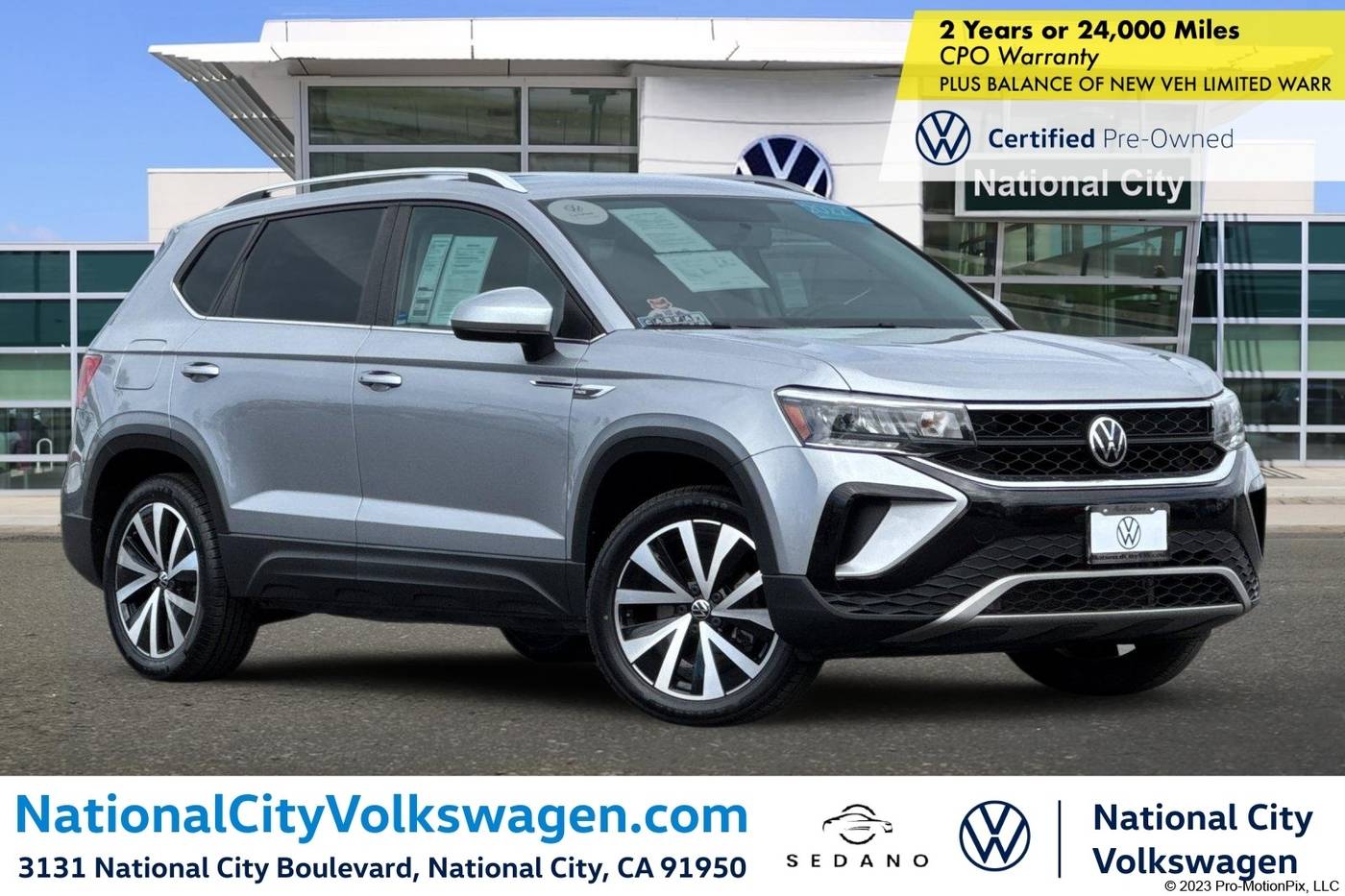 2022 Volkswagen Taos SE — SUV — 50,111 mi — National City, CA