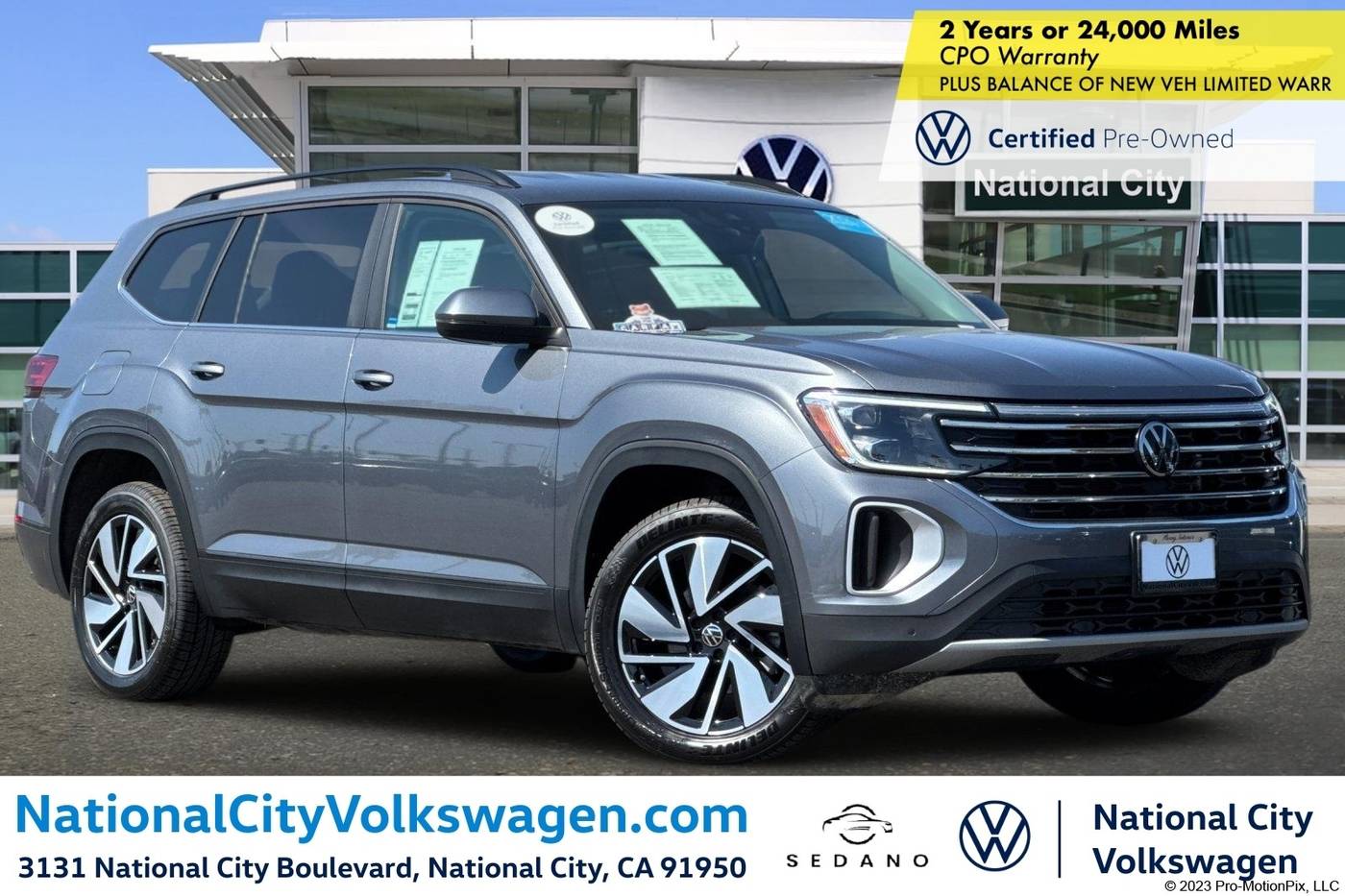 2024 Volkswagen Atlas SE with Technology — SUV — 44,707 mi — National City, CA