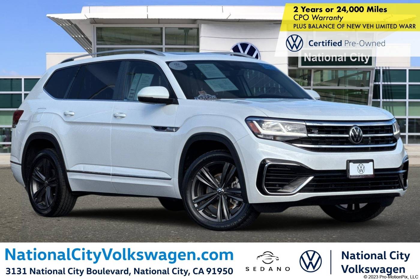 2022 Volkswagen Atlas SEL R-Line — SUV — 51,231 mi — National City, CA