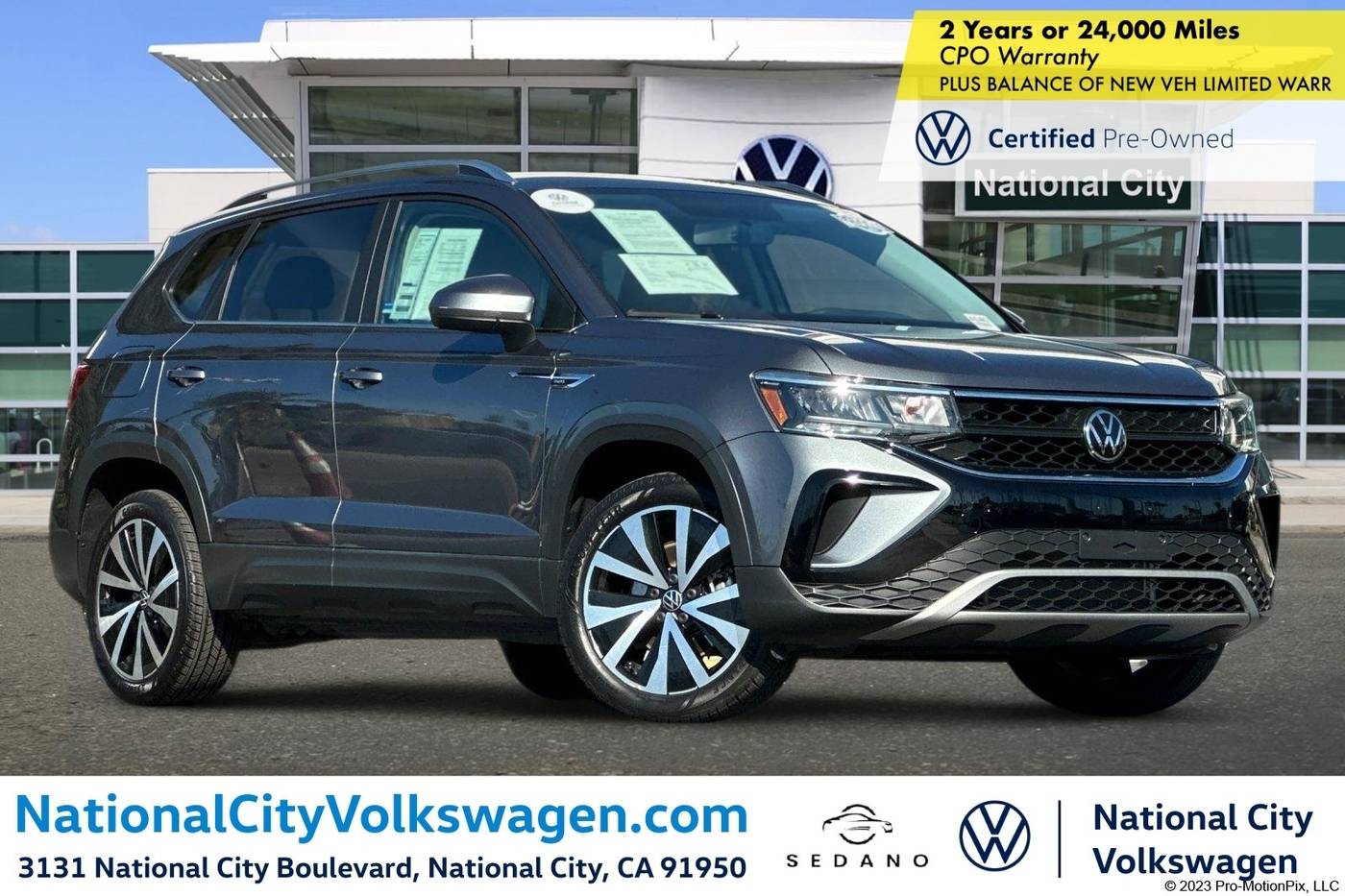 2022 Volkswagen Taos SE — SUV — 21,523 mi — National City, CA