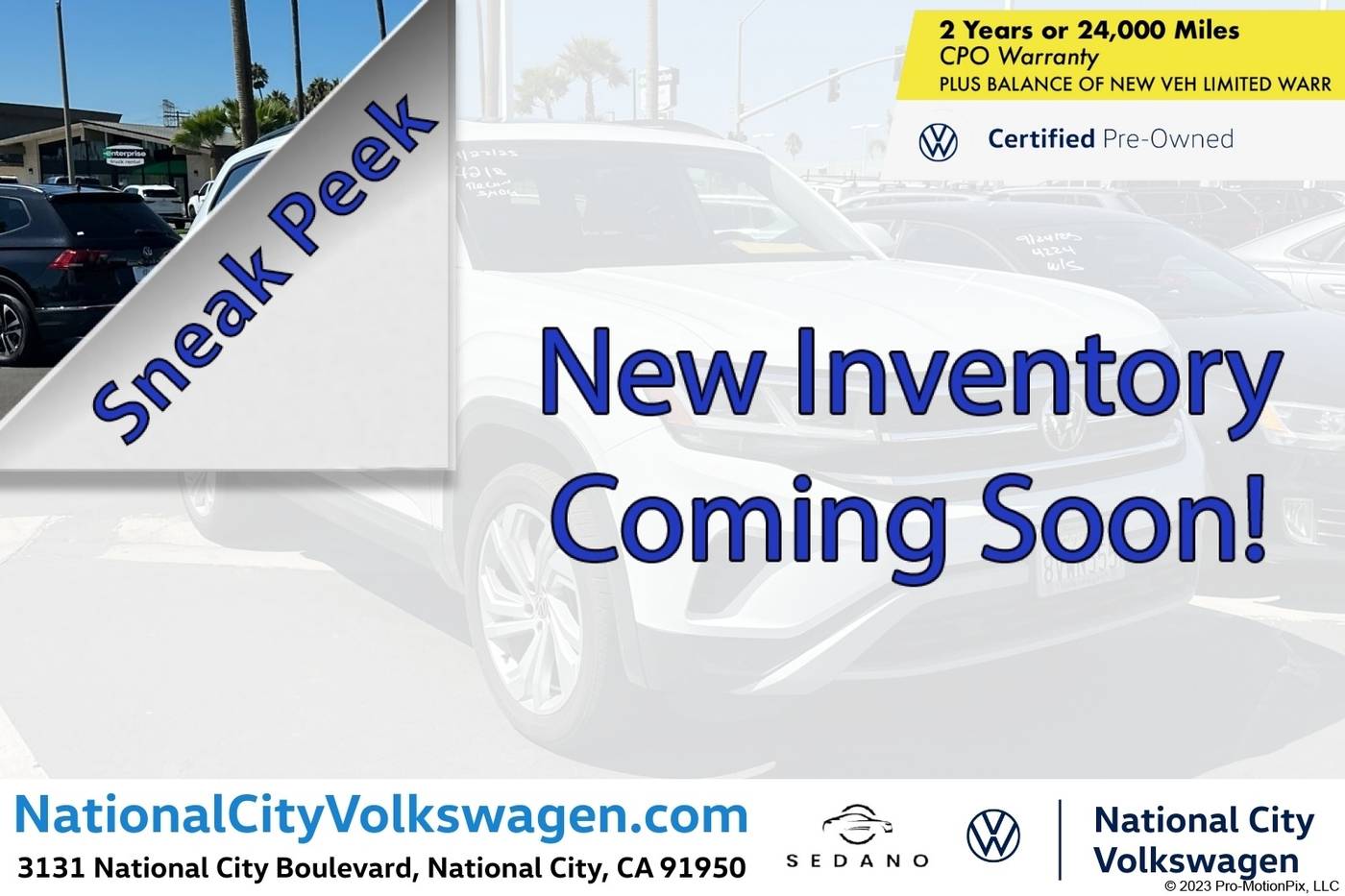 2021 Volkswagen Atlas SE with Technology — SUV — 74,834 mi — National City, CA