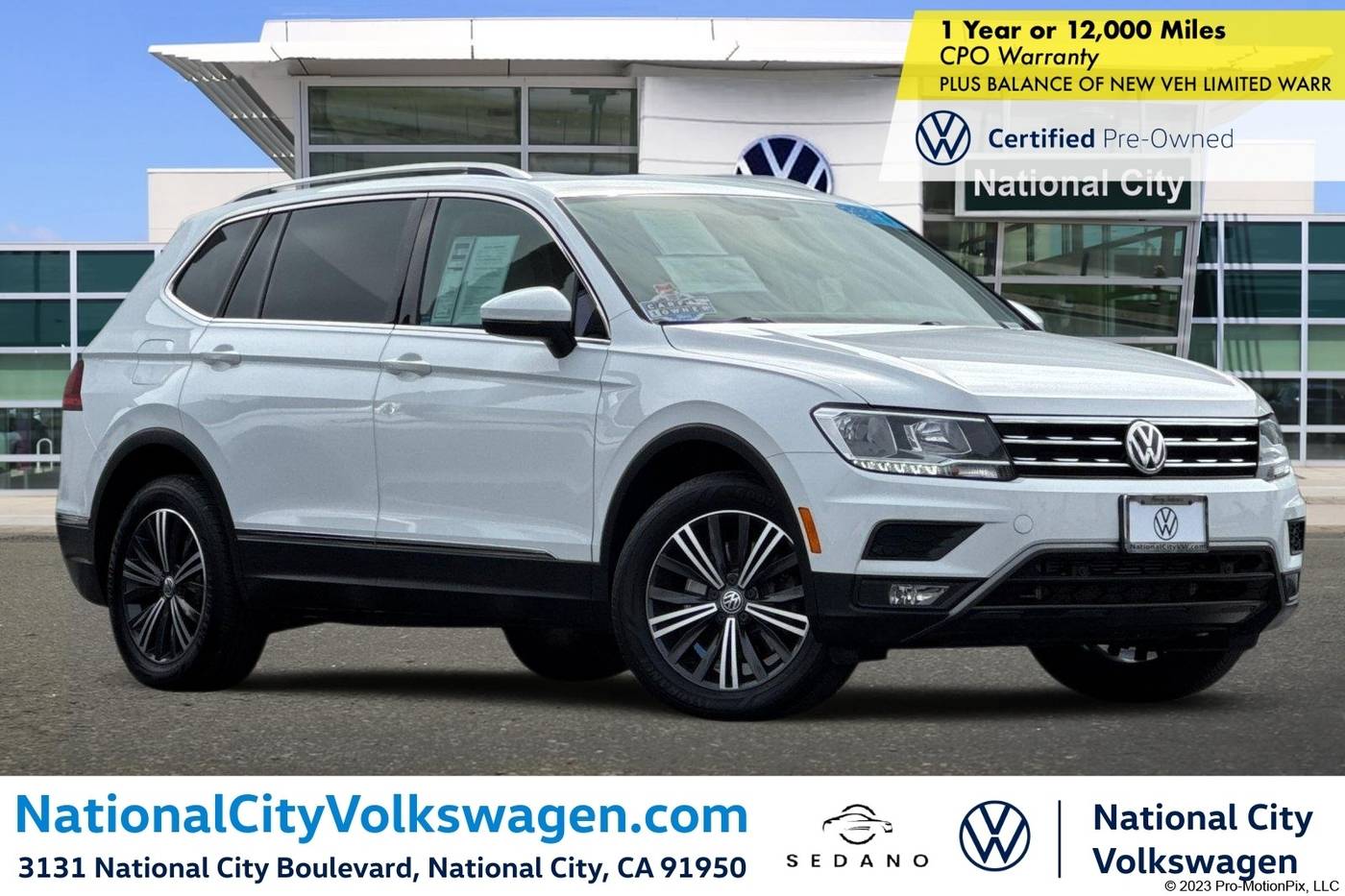 2019 Volkswagen Tiguan SEL — SUV — 62,390 mi — National City, CA