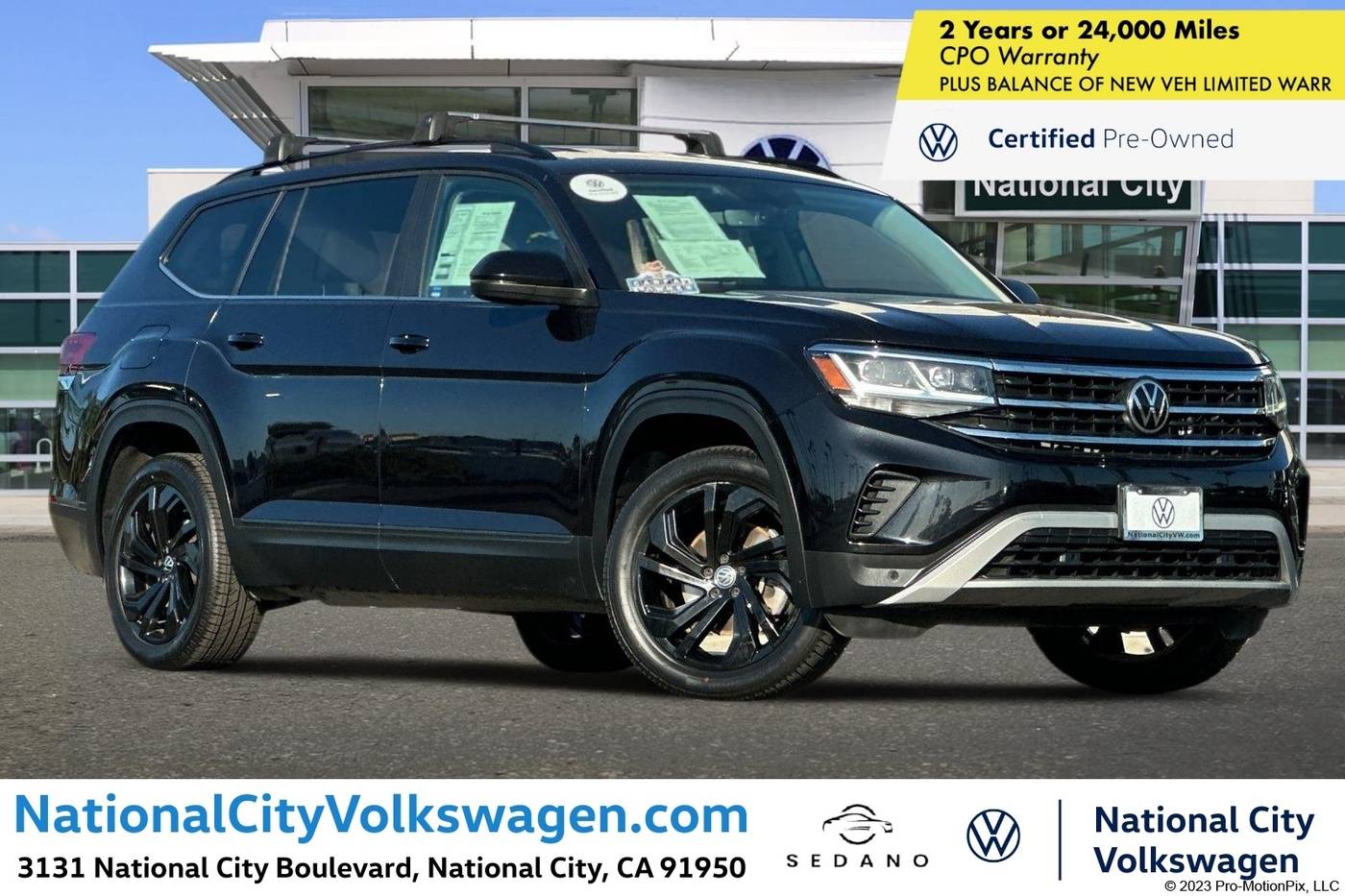 2022 Volkswagen Atlas SE with Technology — SUV — 51,508 mi — National City, CA