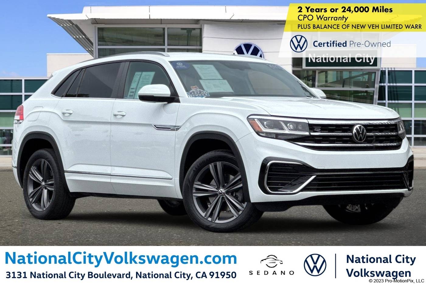 2021 Volkswagen Atlas Cross Sport SE with Technology R-Line — SUV — 30,915 mi — National City, CA