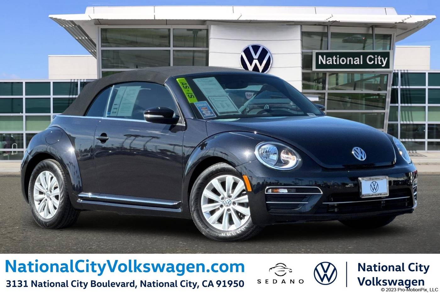 2018 Volkswagen Beetle S — Convertible — 75,596 mi — National City, CA