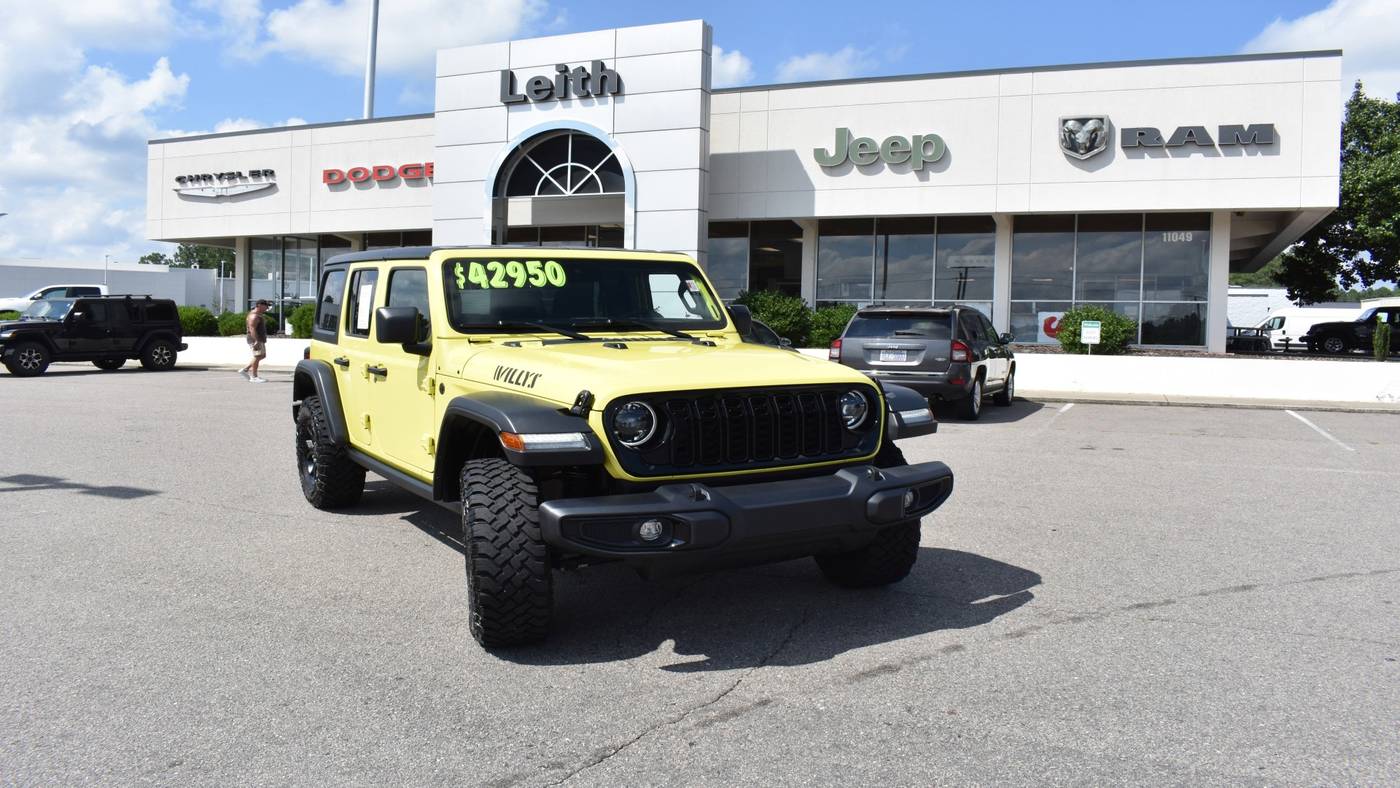 2024 Jeep Wrangler Willys — SUV — 24,200 mi — Aberdeen, NC