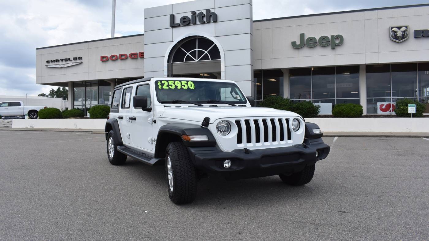 2019 Jeep Wrangler Sport S — SUV — 63,837 mi — Aberdeen, NC