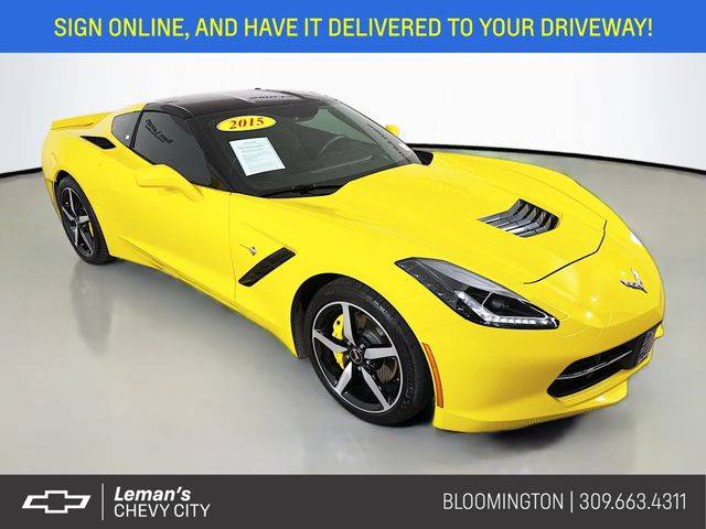 2015 Chevrolet Corvette 2LT — Coupe — 49,574 mi — Bloomington, IL