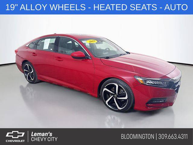 2019 Honda Accord Sport — Sedan — 68,599 mi — Bloomington, IL