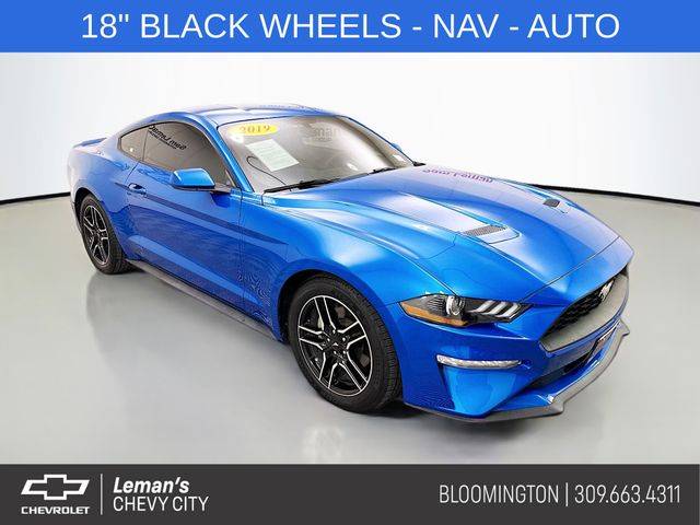 2019 Ford Mustang EcoBoost — Coupe — 75,675 mi — Bloomington, IL