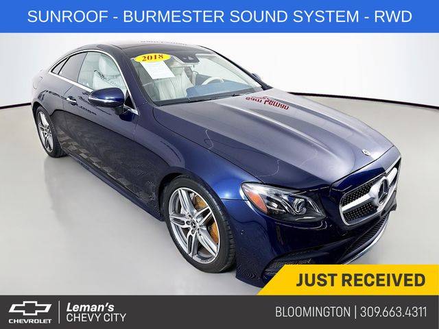 2018 Mercedes-Benz E-Class E 400 — Coupe — 52,285 mi — Bloomington, IL