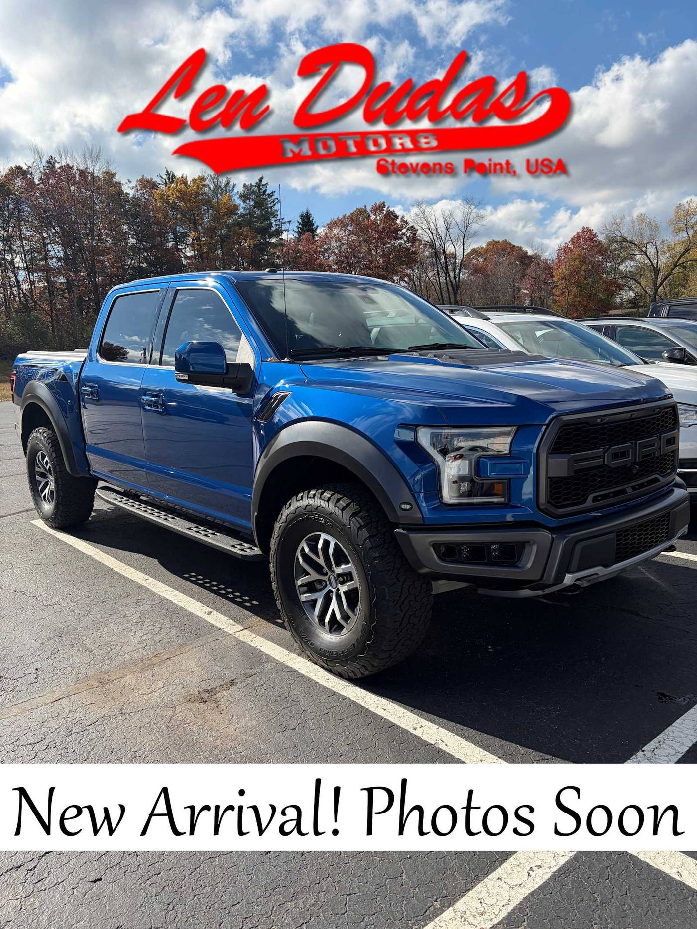 2018 Ford F-150 Raptor — Pickup Truck — 10,509 mi — Stevens Point, WI