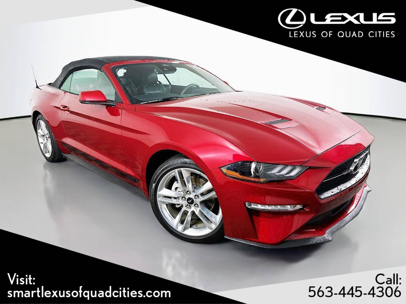 2021 Ford Mustang EcoBoost Premium — Convertible — 13,002 mi — Davenport, IA