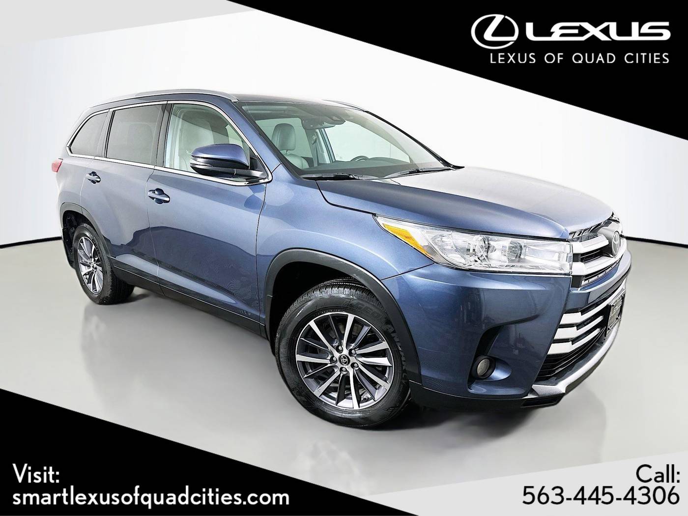 2019 Toyota Highlander XLE — SUV — 66,719 mi — Davenport, IA