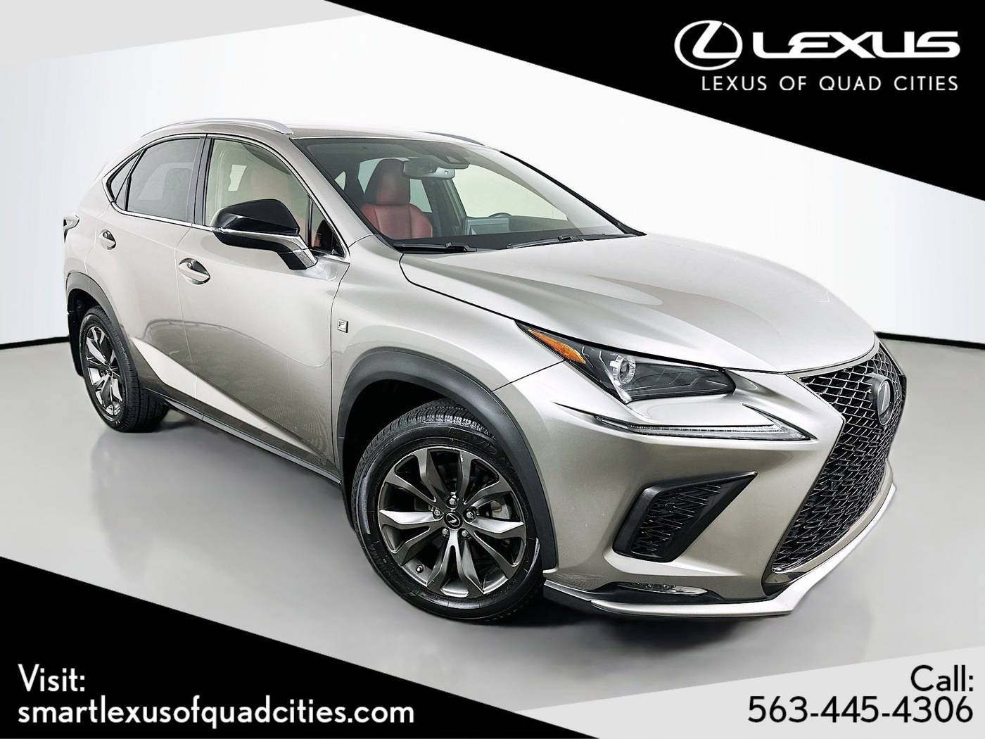 2021 Lexus NX NX 300 F SPORT — SUV — 60,983 mi — Davenport, IA