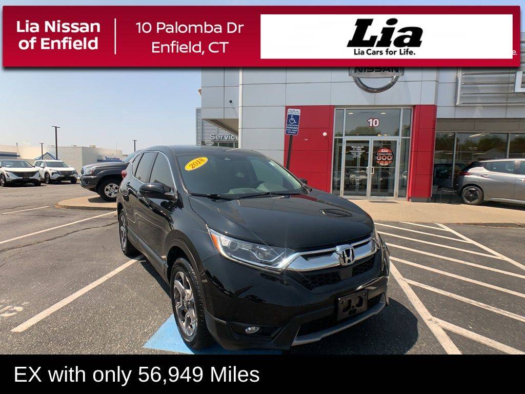 2018 Honda CR-V EX — SUV — 56,885 mi — Enfield, CT