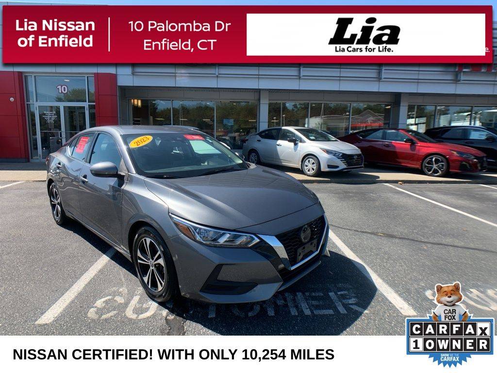 2023 Nissan Sentra SV — Sedan — 10,171 mi — Enfield, CT