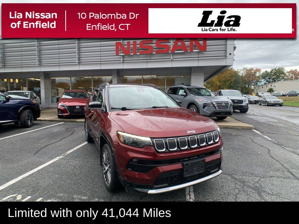 2022 Jeep Compass Limited — SUV — 41,044 mi — Enfield, CT