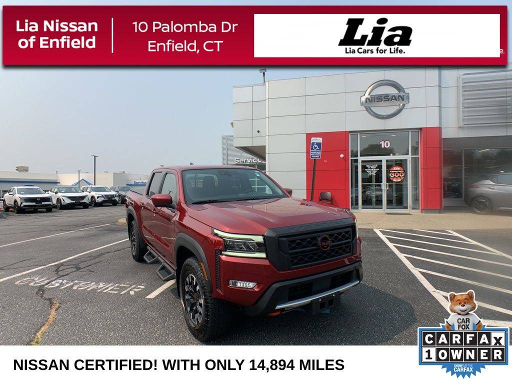 2022 Nissan Frontier PRO-4X — Pickup Truck — 14,875 mi — Enfield, CT
