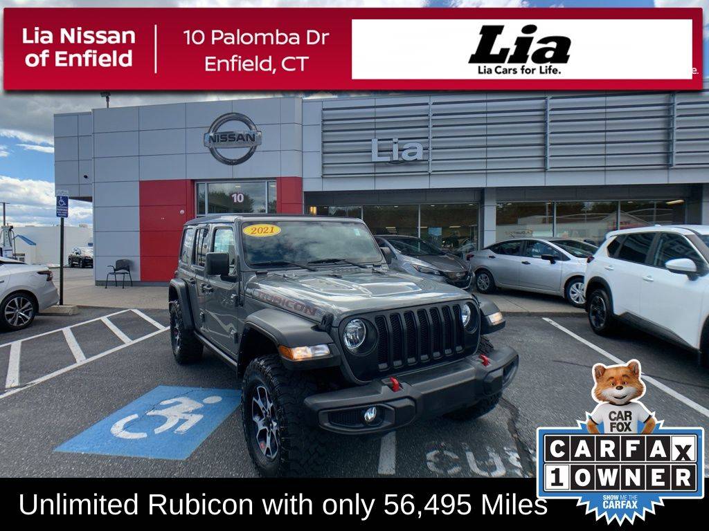 2021 Jeep Wrangler Rubicon — SUV — 56,490 mi — Enfield, CT