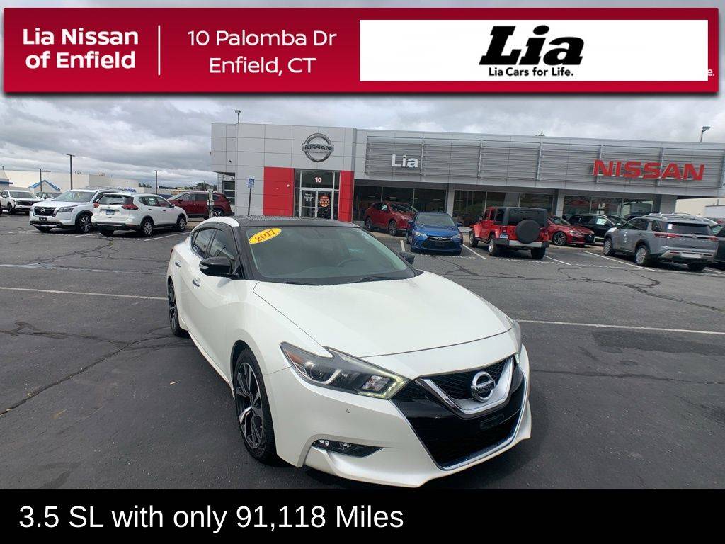 2017 Nissan Maxima SL — Sedan — 91,107 mi — Enfield, CT