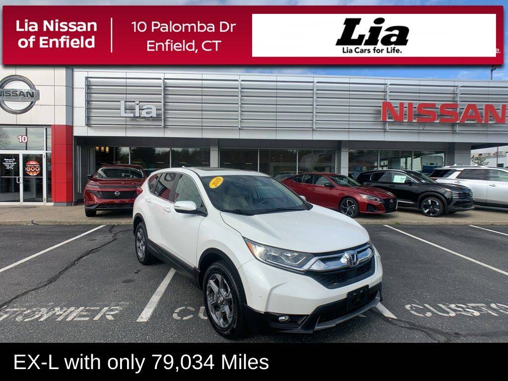 2019 Honda CR-V EX-L — SUV — 78,296 mi — Enfield, CT