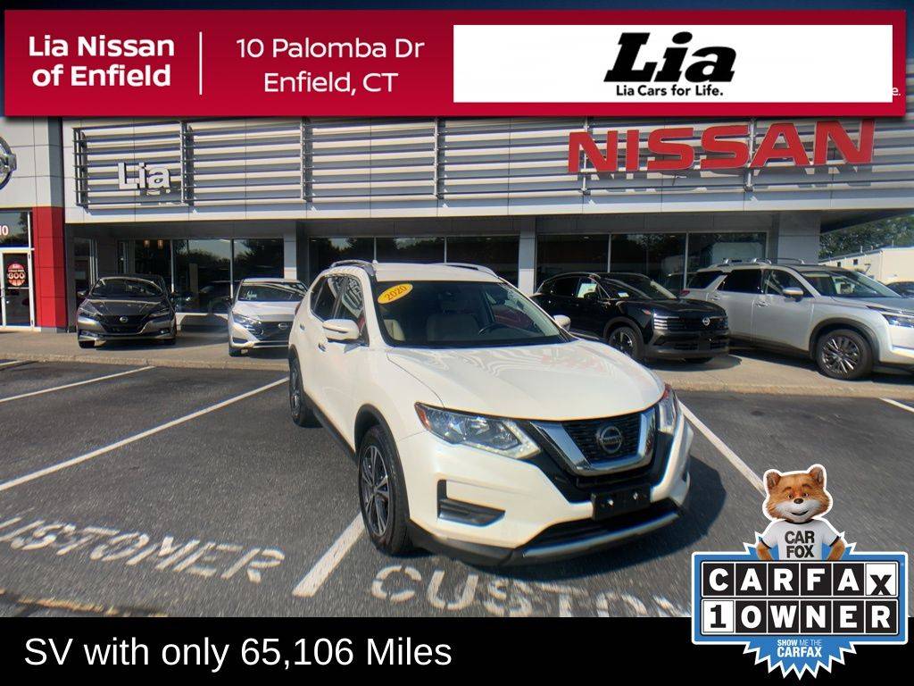 2020 Nissan Rogue SV — SUV — 64,700 mi — Enfield, CT