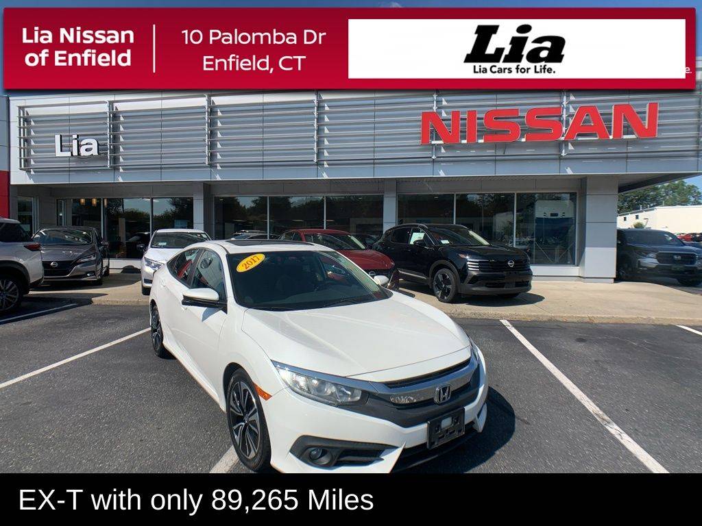 2017 Honda Civic EX-T — Sedan — 89,256 mi — Enfield, CT