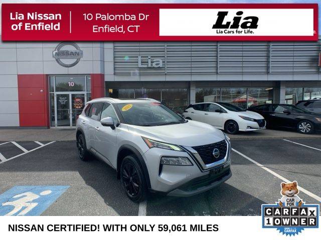 2021 Nissan Rogue SV — SUV — 59,019 mi — Enfield, CT