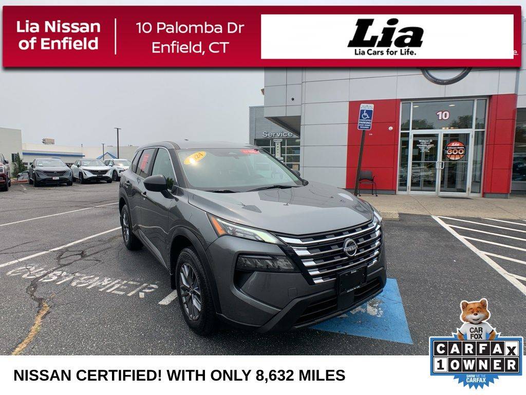 2024 Nissan Rogue S — SUV — 8,588 mi — Enfield, CT