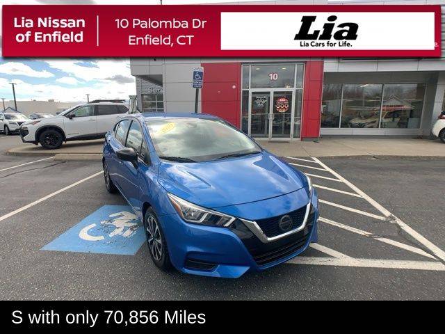2020 Nissan Versa S — Sedan — 70,843 mi — Enfield, CT