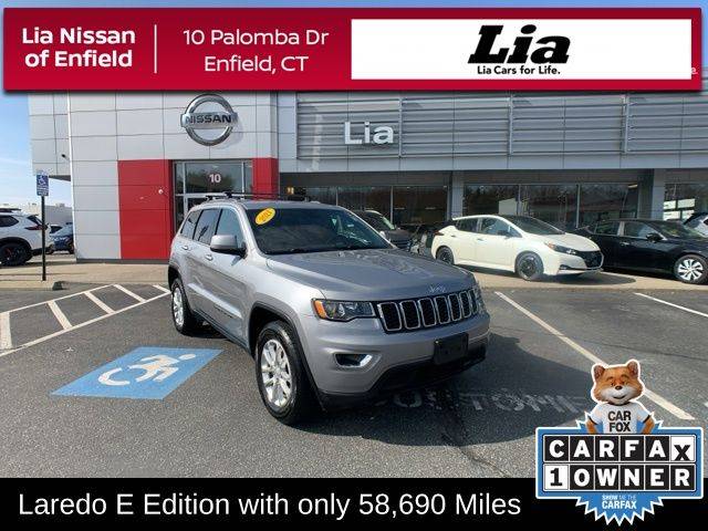 2021 Jeep Grand Cherokee WK Laredo E — SUV — 58,688 mi — Enfield, CT