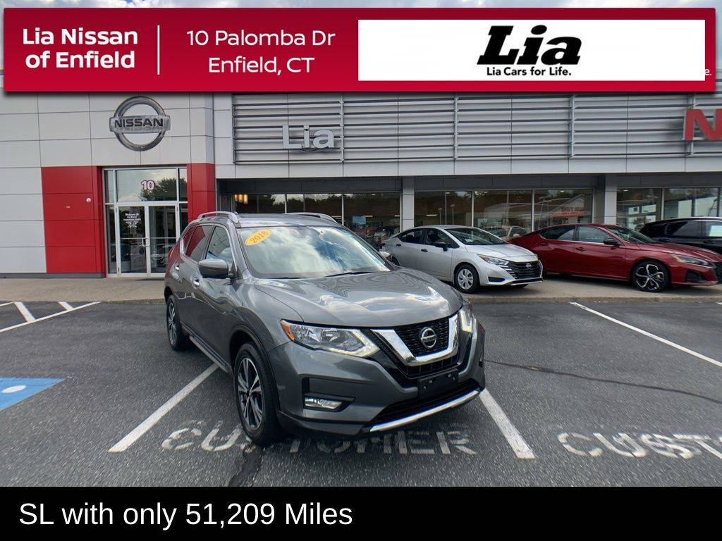 2018 Nissan Rogue SL — SUV — 51,209 mi — Enfield, CT