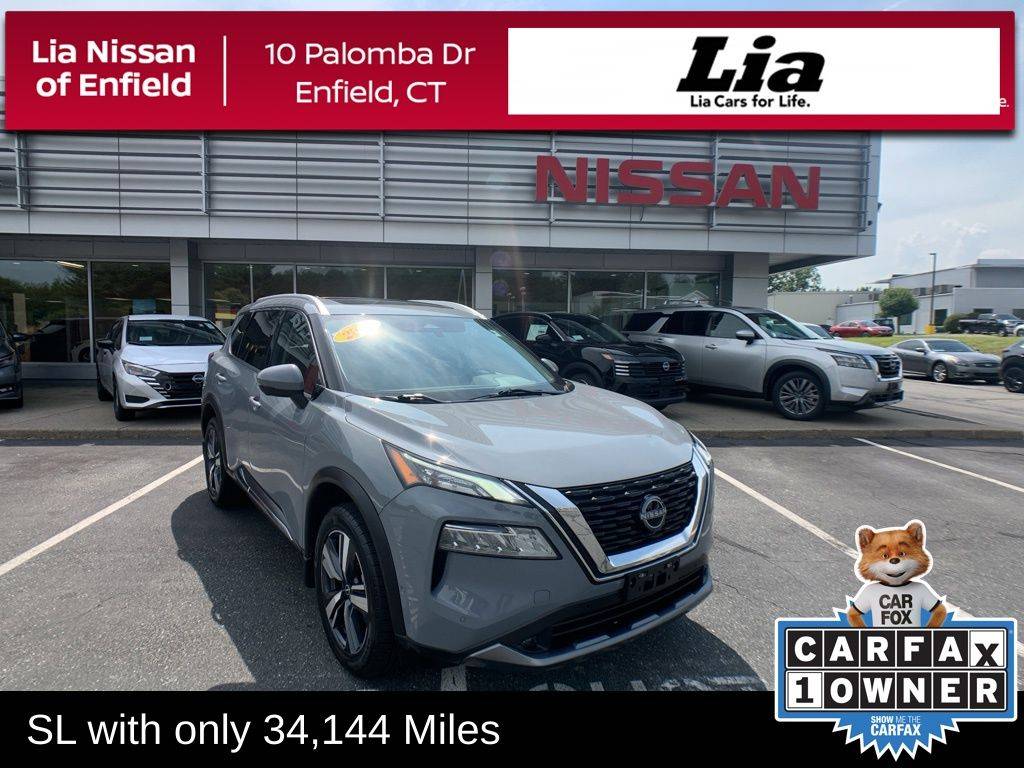 2022 Nissan Rogue SL — SUV — 34,075 mi — Enfield, CT