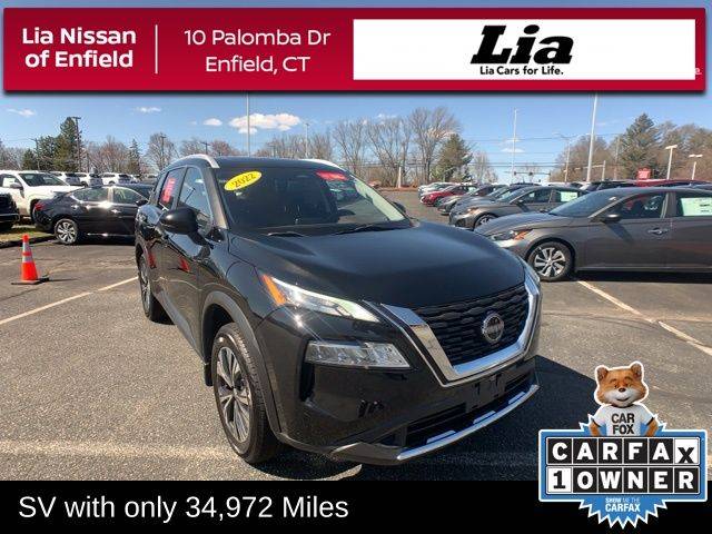 2022 Nissan Rogue SV — SUV — 34,934 mi — Enfield, CT