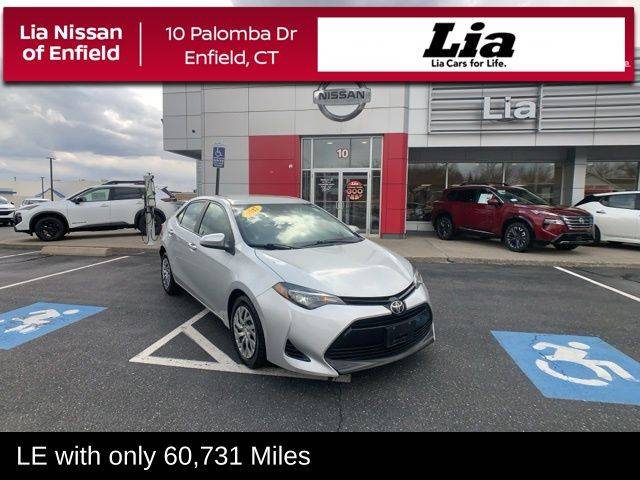 2017 Toyota Corolla LE — Sedan — 60,698 mi — Enfield, CT